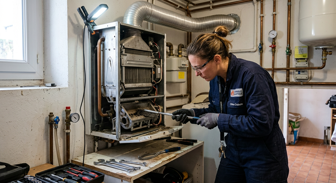 Entretien annuel chaudière à condensation à Melun Seine-et-Marne