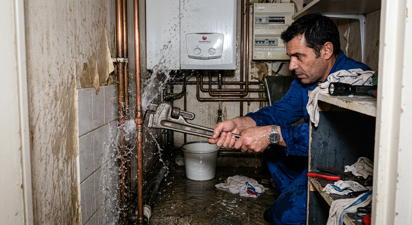 Réparation urgente fuite d'eau cuivre à Melun 77